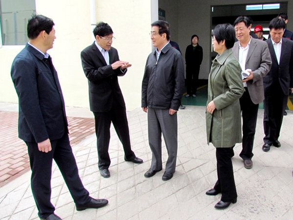 省委副書記 代省長林鐸攜市委班子來我司調研2